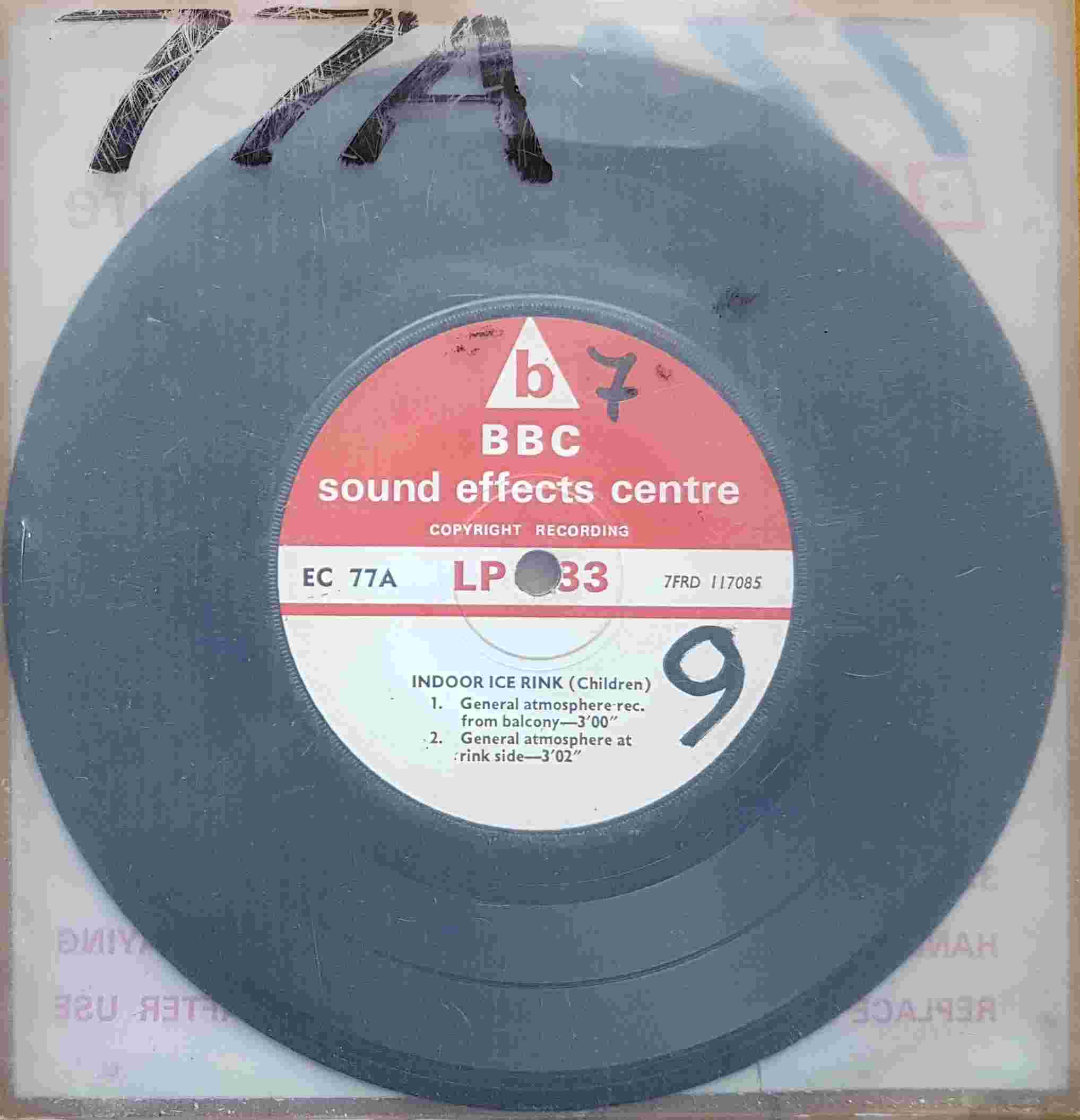 Picture of EC 77A Indoor ice rink by artist Not registered from the BBC records and Tapes library
